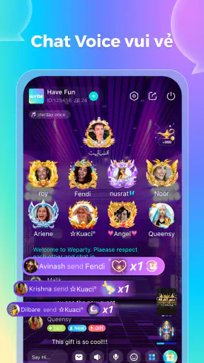 Wyak-Trò chuyện & Kết bạn screenshot
