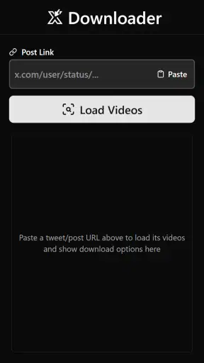 X Twitter Video Downloader screenshot