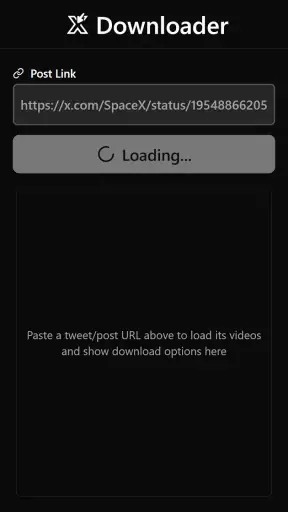 X Twitter Video Downloader screenshot