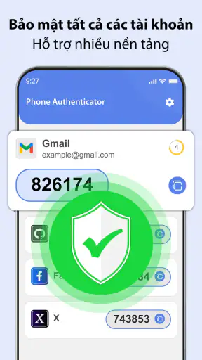 Xác thực điện thoại – 2FA screenshot