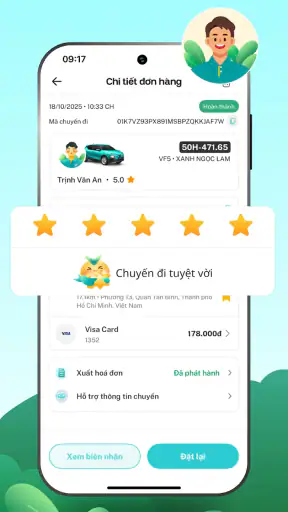 Xanh SM: Đặt xe điện screenshot