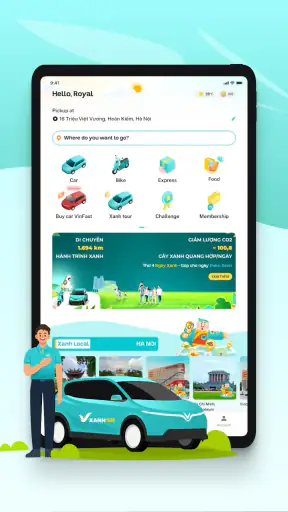 Xanh SM: Đặt xe điện screenshot