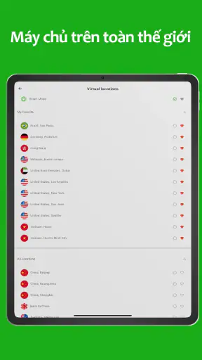 xBack - Toàn Cầu, Ping Thấp screenshot