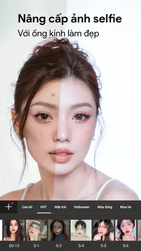 XBeauty: Selfie Trang điểm mặt screenshot