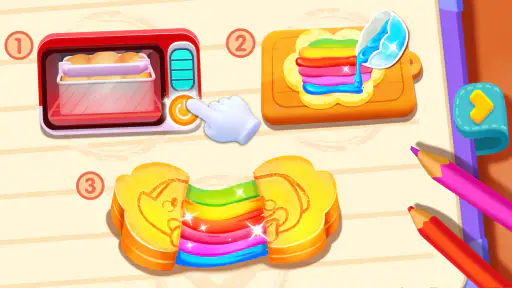 Xe Bán Kem của Bé Gấu Trúc screenshot