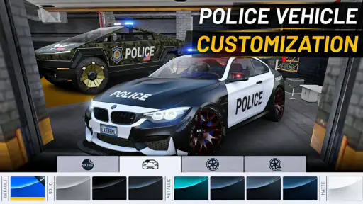 xe cảnh sát lái xe trò chơi screenshot
