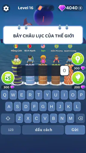Xếp Chữ Lên Cao: Type screenshot