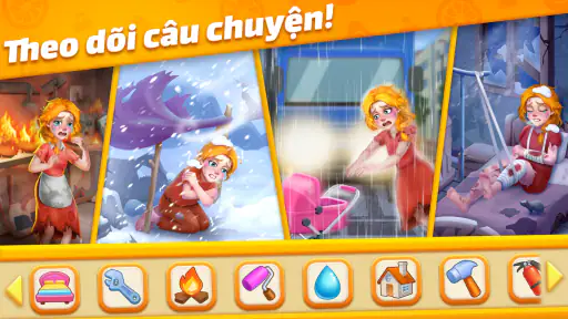 Xếp Gạch - Tile Match Story screenshot