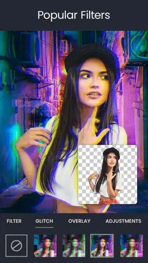 Xoá phông ảnh thay đổi nền ảnh screenshot