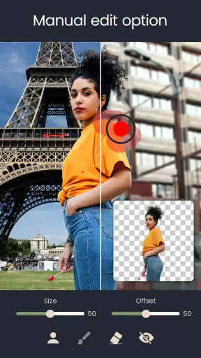 Xoá phông ảnh thay đổi nền ảnh screenshot