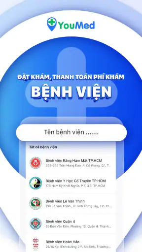 YouMed - Ứng dụng đặt khám screenshot