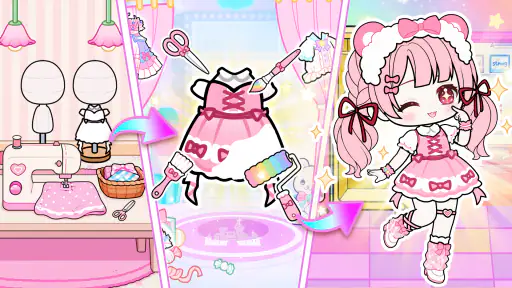 Yoya Life World: Doll Dress up screenshot