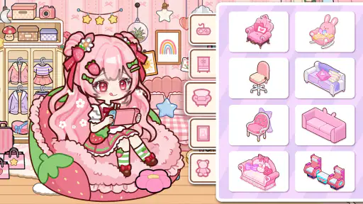 YOYO Decor: trò chơi thay đồ screenshot