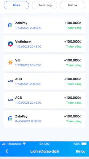 ZaloPay Merchant screenshot