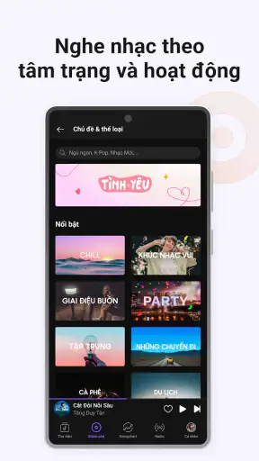 Zing MP3 screenshot