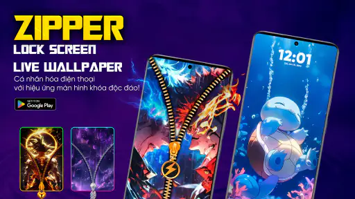 Zipper Lock Screen - Zip Lock screenshot