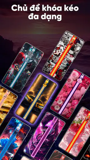 Zipper Lock Screen - Zip Lock screenshot