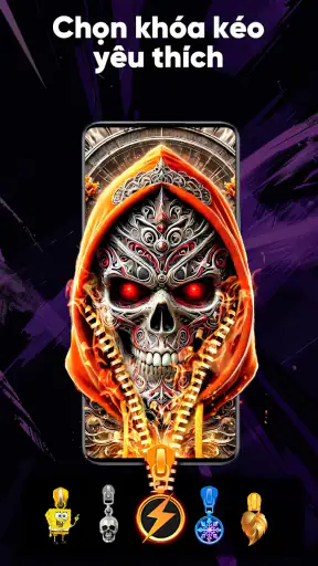 Zipper Lock Screen - Zip Lock screenshot
